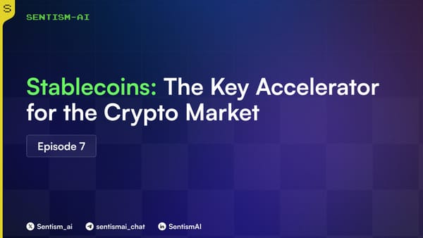 Stablecoins: The Key Accelerator for the Crypto Market