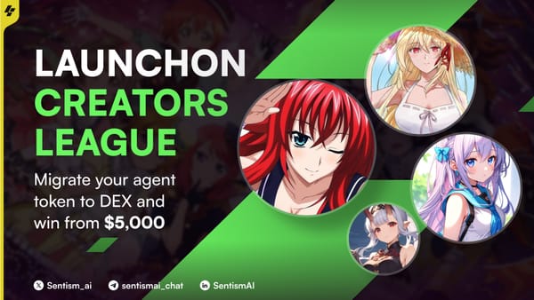 Sentism LaunchOn Creators League: $5,000 Prize Pool for Token Creators on BNB Chain